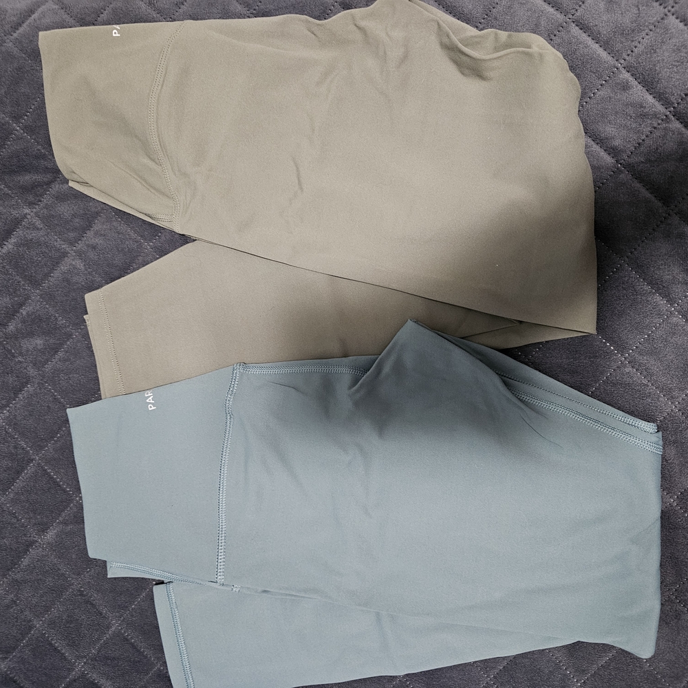 Paragon Fitwear Green and Gray Leggings